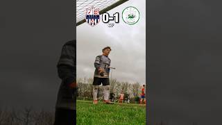 vs RAMPONNEAU (Défaite 1-3) 😔🔥 #gk #gardien #gardiendebut #football #fyp #foryou #pourtoi