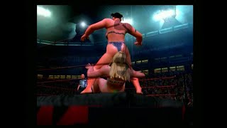 Coco vs Lily (BBW Thong Stinkface Match #5) - WWE Smackdown! vs RAW