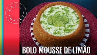 Bolo mousse de limão delicioso - Catia Fonseca