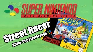 Let's play STREET RACER SNES Super Nintendo HD 1080p