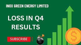 INOX Green Energy Ltd Reports Loss in Q4  FY 23-24 Financial Results #trends556