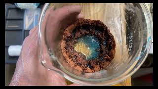 Alchemy and Chemistry pt 22 Magnetic Precipitation of Copper from Blue Vitriol