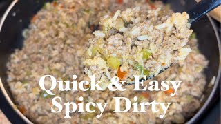 HOW TO MAKE DIRTY RICE WITH SPICE | QUICK & EASY HOLIDAY SIDE DISH