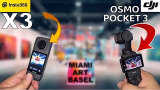 Miami Art Basel / DJI Osmo Pocket 3 - insta360 X3