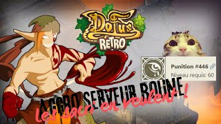 Un Sacrieur qui tape des Punitions violentes ! - PVP Dofus Retro