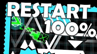 "Restart" 100% by @MarkyForce | Geometry Dash FULL LEVEL