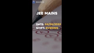 🔥 24 June JEE Mains Morning Shift Analysis | #marks #mathongo #shorts #jee #jeemain  #analysis