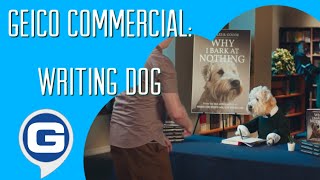 GEICO Commercial - Writing Dog 🐶✍️ (2019)