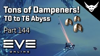 EVE Online - TONS of blinding Leshaks - T0 to T6 Abyss Part 144