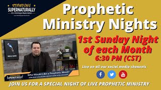 Live Prophetic Ministry Night- May 2024