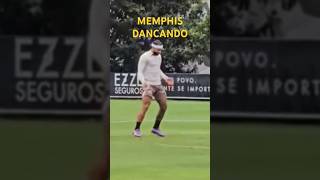 DANCA DO MEMPHIS DEPAY no TREINO DO CORINTHIANS