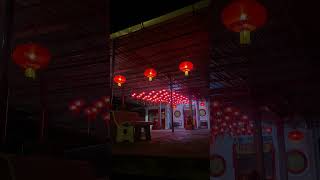 Lanterns near Kek Lok Si temple in Penang Malaysia