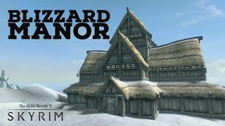 Skyrim PS4 Mods: Blizzard Manor