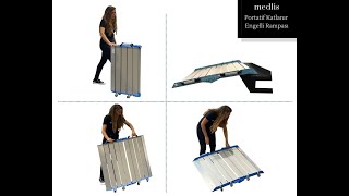 Portable Wheelchair Access Ramps - Portatif Engelli Rampası