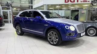 Bentley Bentayga - выезжающие электропороги