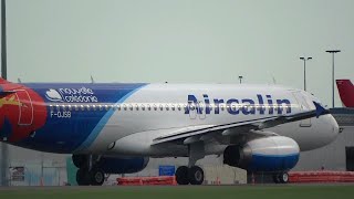 Aircalin Airbus A320 Departure | Christchurch Airport