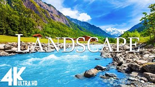 FLYING OVER LANDSCAPE (4K UHD) — расслабляющая музыка и красивые видеоролики о природе