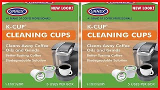 Great product -  Urnex Cleaning Cups - 5 Cups - For Keurig K-Cup Coffee Machines