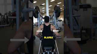 How to do the Hammer Strength Low Row #backworkout #backexercise #bodybuilding