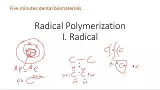 Free radical polymerization -1. Free radical