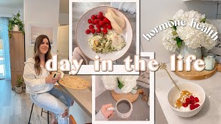 Day In The Life! what I eat + how I'm boosting my progesterone ✨