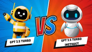 gpt-3.5-turbo-instruct VS gpt-3.5-turbo: AI Models Compared In A Speed Test