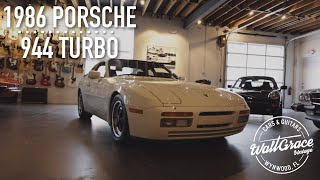 1986 PORSCHE 944 TURBO X WALT GRACE VINTAGE