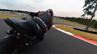 First Time Knee Dragging at Speed | 360º Cam | Speed Triple RS | The Ridge Motorsports Park 7/3/22