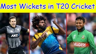 Most Wickets in T20i Cricket | Top 5 Wicket taker in T20i Cricket | Variety Creator | Abdullah Munir