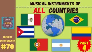 MUSICAL INSTRUMENTS OF ALL COUNTRIES (Part 4) | LESSON #70 |  LEARNING MUSIC HUB