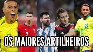 OS MAIORES ARTILHEIROS DA COPA DO MUNDO (TODAS EDIÇÕES) #copadomundo #artilheiros #worldcup #messi