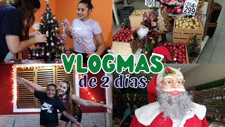 VLOGMAS 7 y 8 HAUL navideño + armamos el arbolito🎄