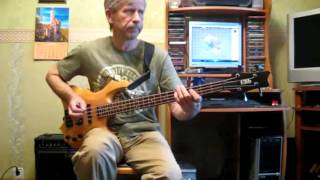 Bass cover - Grand Funk - we are American band -  бас