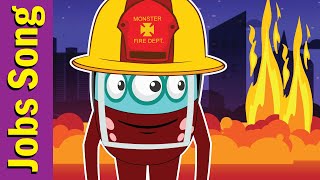 I Want To Be A Firefighter | Jobs & Occupations | Fun Kids English