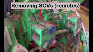 Removal of Deere SVC Remotes