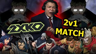 Majin Obama vs THE DEVS [2v1] - 2XKO Early Access Gameplay