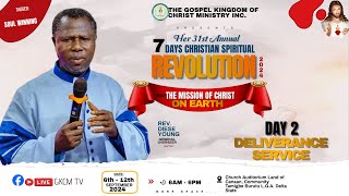 REVOLUTION 2024-  DAY 2 (DELIVERANCE SERVICE) REV. D.S YOUNG