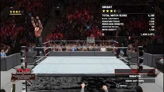 WWE 2K18 tag team match (TLC)