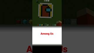 #amongus  #minecraft | Among us pixel art în minecraft