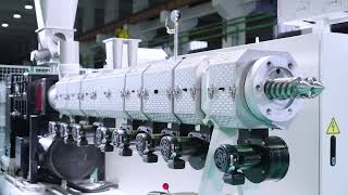 DKM-EII75x36A Parallel Twin Screw Extruder for PVC