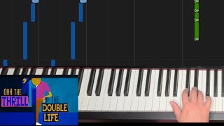 Oh The Thrill of the Double Life | EASY SLOW RH Piano Play Along Tutorial | Despicable Me 4 |