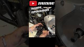 #triumph #supercharger in #1minutevideo