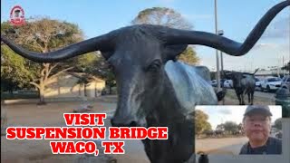 explore waco texas, pay visited waco suspension bridge