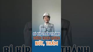 Bí kíp thần thánh giúp sơn tường ngoài không bị nứt, thấm #bietthu #nhadep #sontuong #xaynhatrongoi