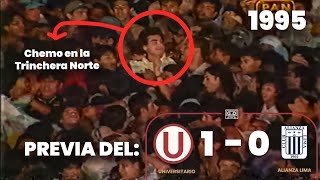 Chemo Del Solar en la Trinchera Norte | Previa del U vs Alianza por la clasificación a CL  | 1995⚽🎞