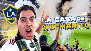 Apoyando a CHICHARITO desde la barra | LA Galaxy