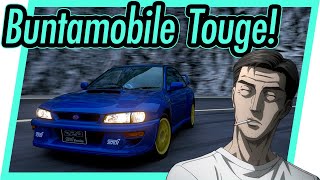 STOCK vs TUNED: Subaru Impreza 22B STi | Assetto Corsa Touge Run (Triple Monitor POV)