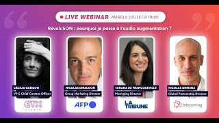 Webinar RévoluSON : pourquoi je passe à l'audio augmentation ?