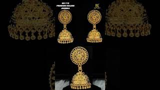 VARIETY IN PREMIUM GOLDEN JHUMKA#premiumcollection #goldenjhumka #fashionaccessory #dadar