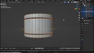 designing low polly tub in blender | beginner